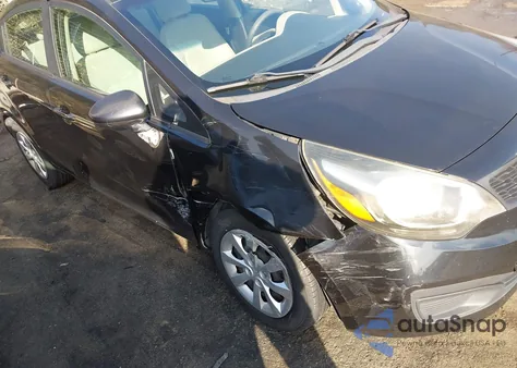 2012 Kia Rio Lx из США, поврежденный, VIN KNADM4A35C6045651